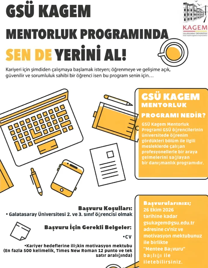 GSÜ KAGEM - Mentorluk Programı Mentee Başvurusu