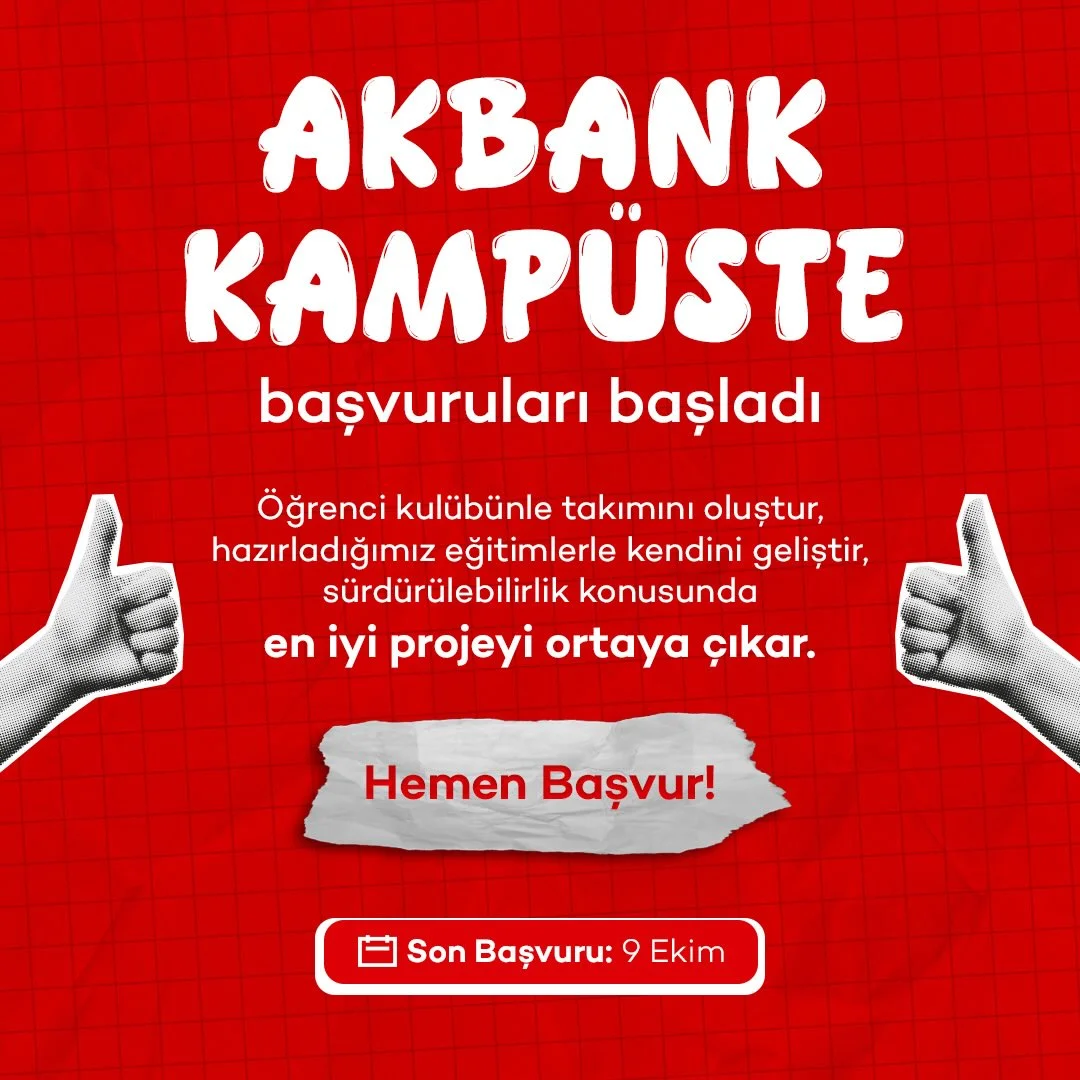 Akbank Kampüste başvuruları