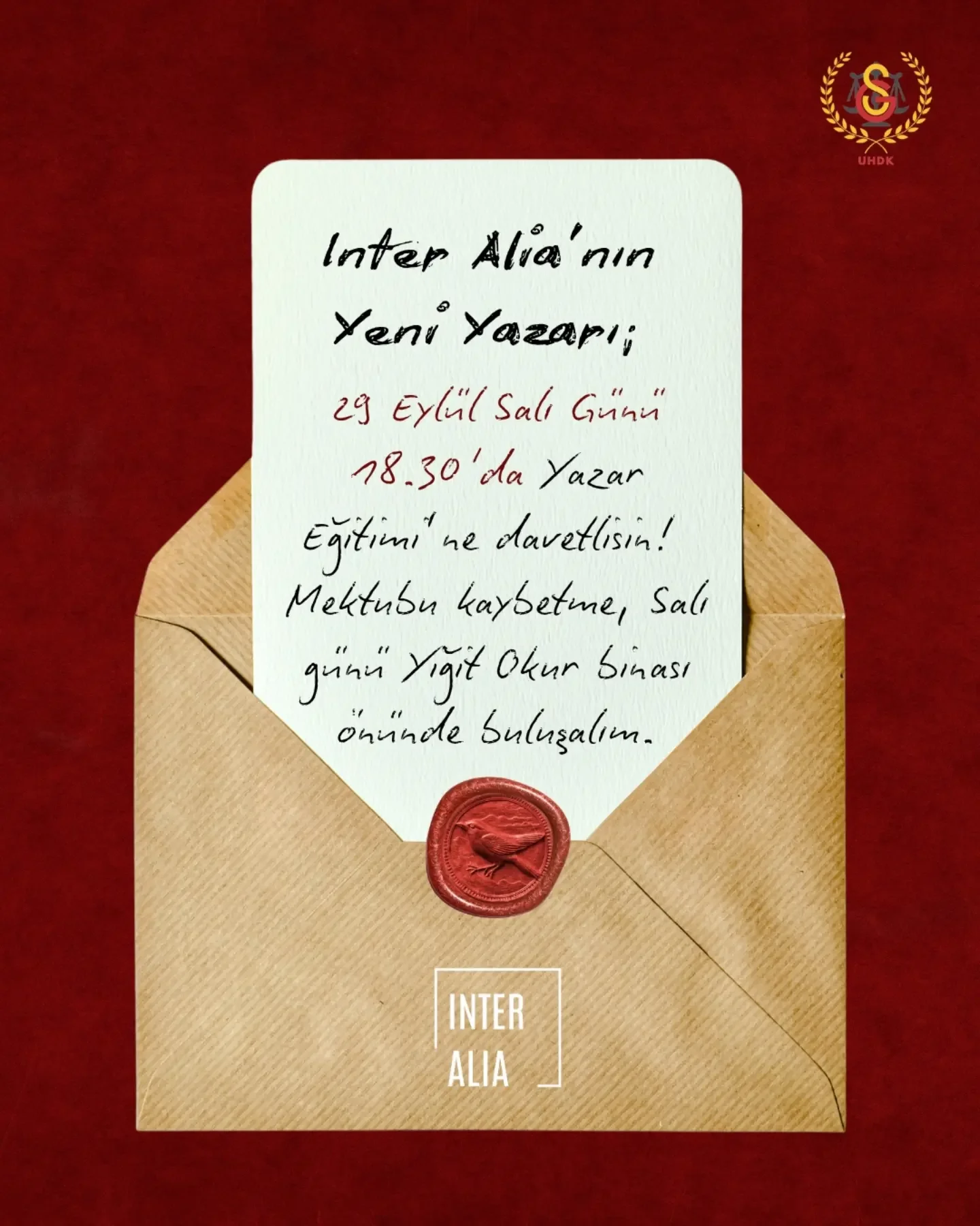 Inter Alia Yazar Eğitimi