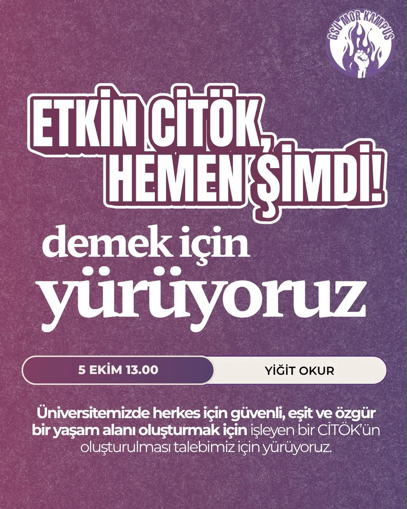 Etkin CİTÖK, Hemen Şimdi!
