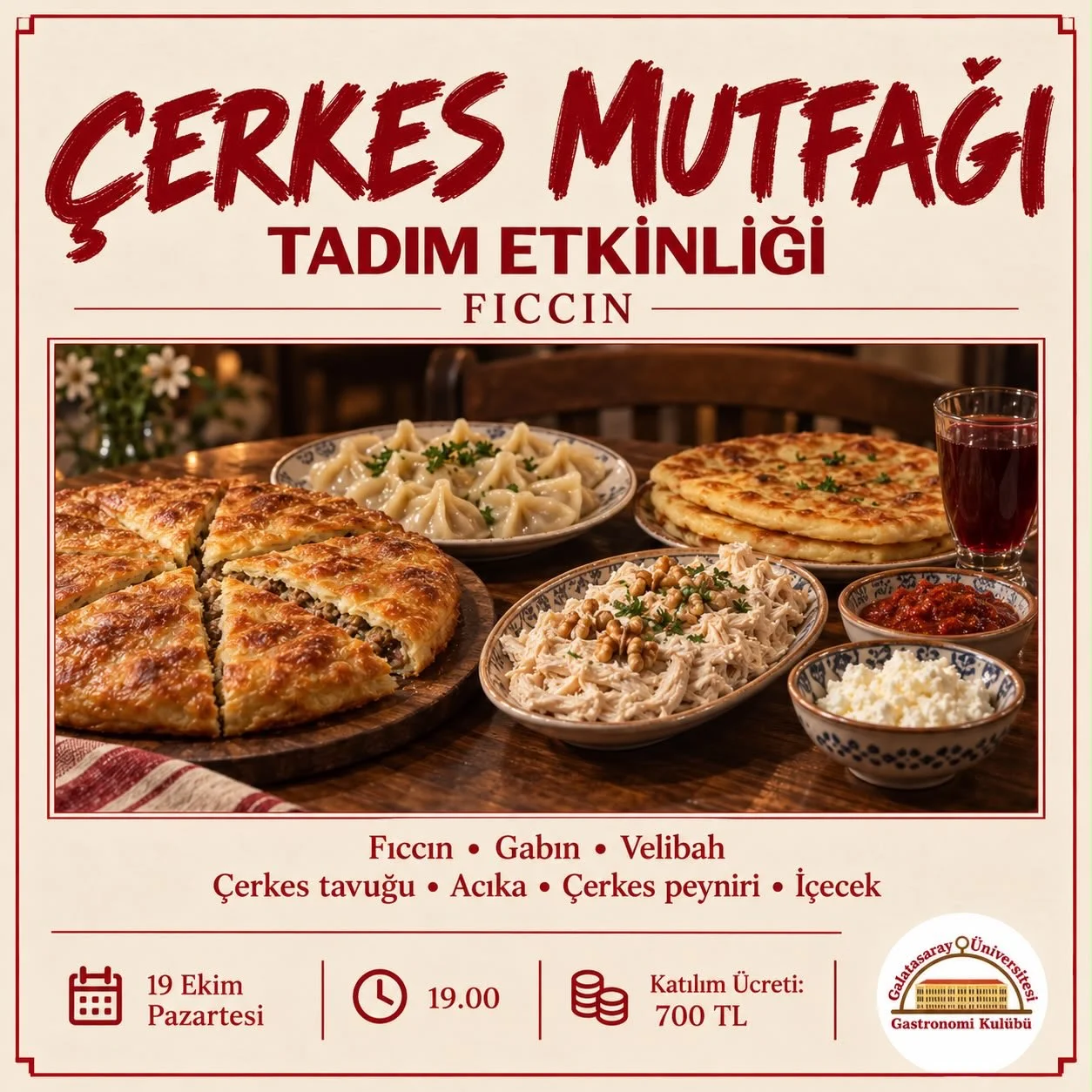 Çerkes Mutfağı Tadım Etkinliği