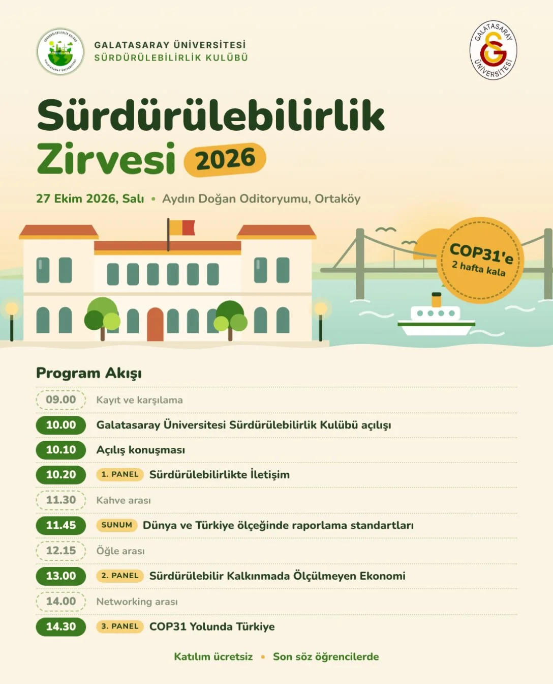 Sürdürülebilirlik Zirvesi